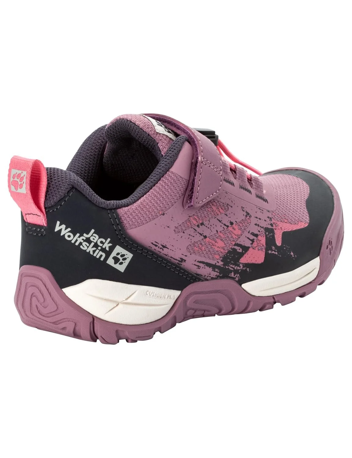 Детские кроссовки для ходьбы Jack Wolfskin Vili Action Low K, фото №3