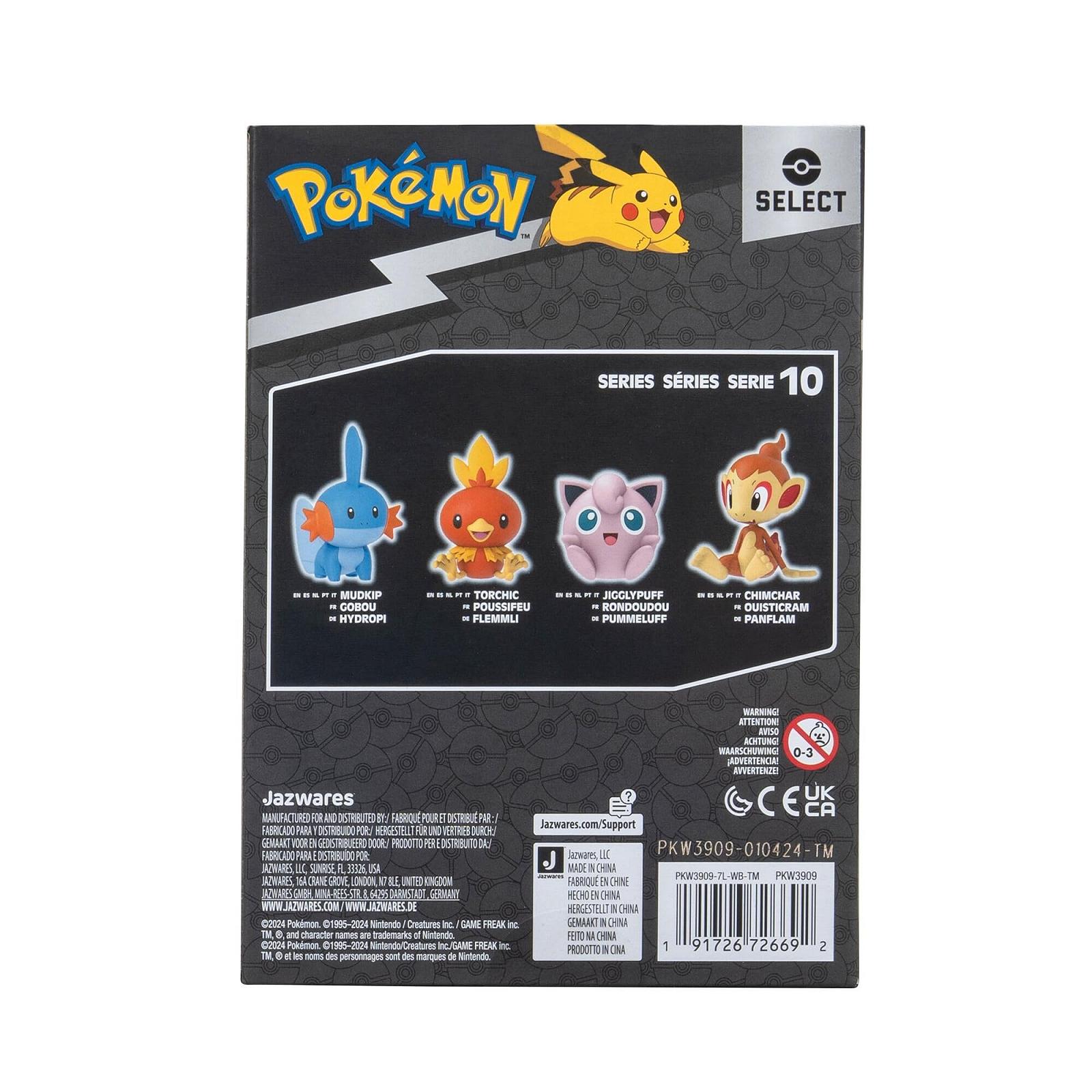 Фігурка Вінілова Pokémon Select Chimchae 10 см Коричневий, фото №4