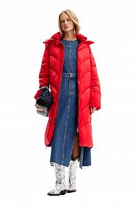 Пальто Desigual Жіноче Утеплене Довге - Фото 1