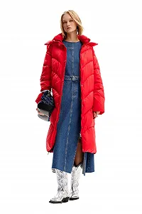 Пальто Desigual Жіноче Утеплене Довге - Фото 1