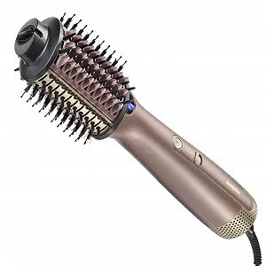 Купить Фен-щетка BaByliss Air Power Volume AS95E 2-в-1 Wet and Dry Ion Ceramic 1000 W Золотистая - Фото 1 Фен-щетка BaByliss Air Power Volume AS95E 2-в-1 Wet and Dry Ion Ceramic 1000 W Золотистая - Фото 1
