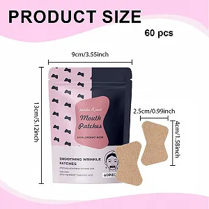 Пластирі для обличчя GJKLO для підтяжки шкіри навколо губ, 60 шт synthetic.ua - Фото 1
