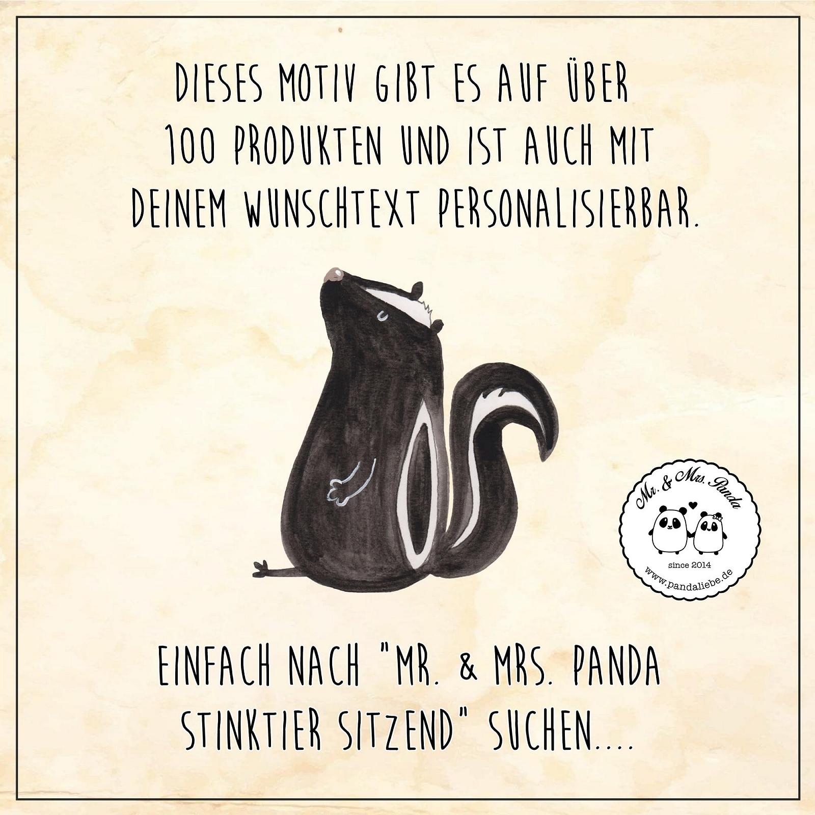 Детская Кружка Mr. & Mrs. Panda Cкунс Сидит, Стинки, Детская Кружка, Небьющаяся Кружка, Правый, Вонючий, Уличная посуда, Cкунс, фото №6