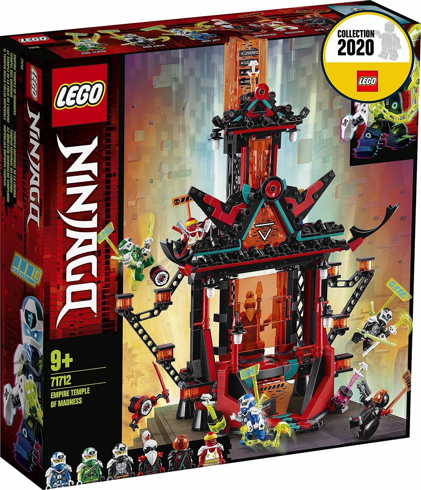 Конструктор LEGO Ninja Empire Храм Нонсенс 71712 з 6 мініфігурками, фото №4