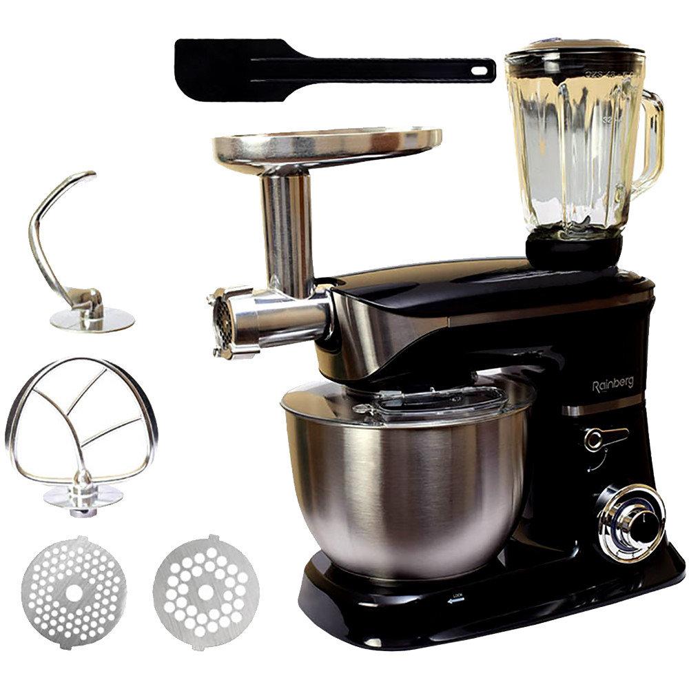 Кухонный комбайн Reinberg RB-8080 3 в 1 Тестомес Мясорубка Блендер 4200 Вт 006206, фото №1 Кухонный комбайн Reinberg RB-8080 3 в 1 Тестомес Мясорубка Блендер 4200 Вт 006206, фото №1