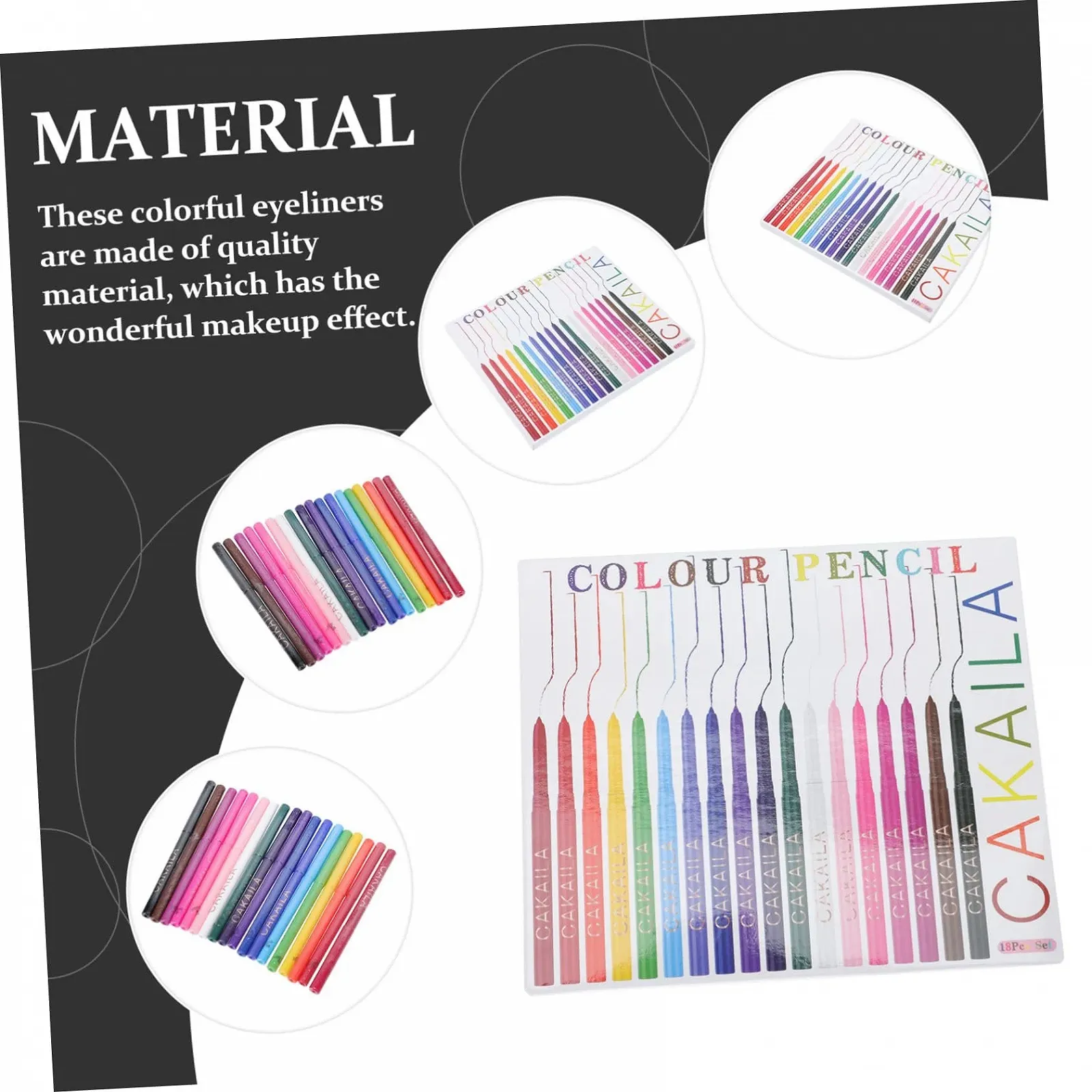 Карандаш для глаз DOITOOL Разноцветный, фото №5