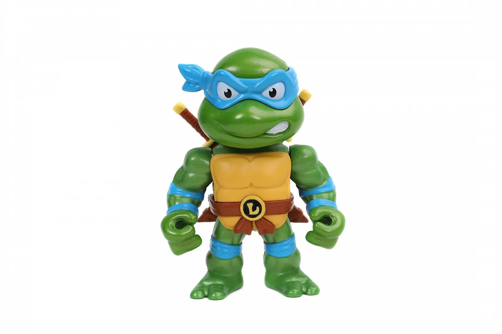 Колекційна ігрова фігурка Jada Toys Turtles Leonardo 10 см Зелений/Синій, фото №3
