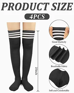 Жіночі гольфи Білий в синю смужку, 2 пари synthetic.ua - Фото 1