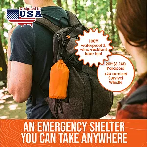 Аварійний чохол для виживання Go Time Gear Life Tent synthetic.ua - Фото 1