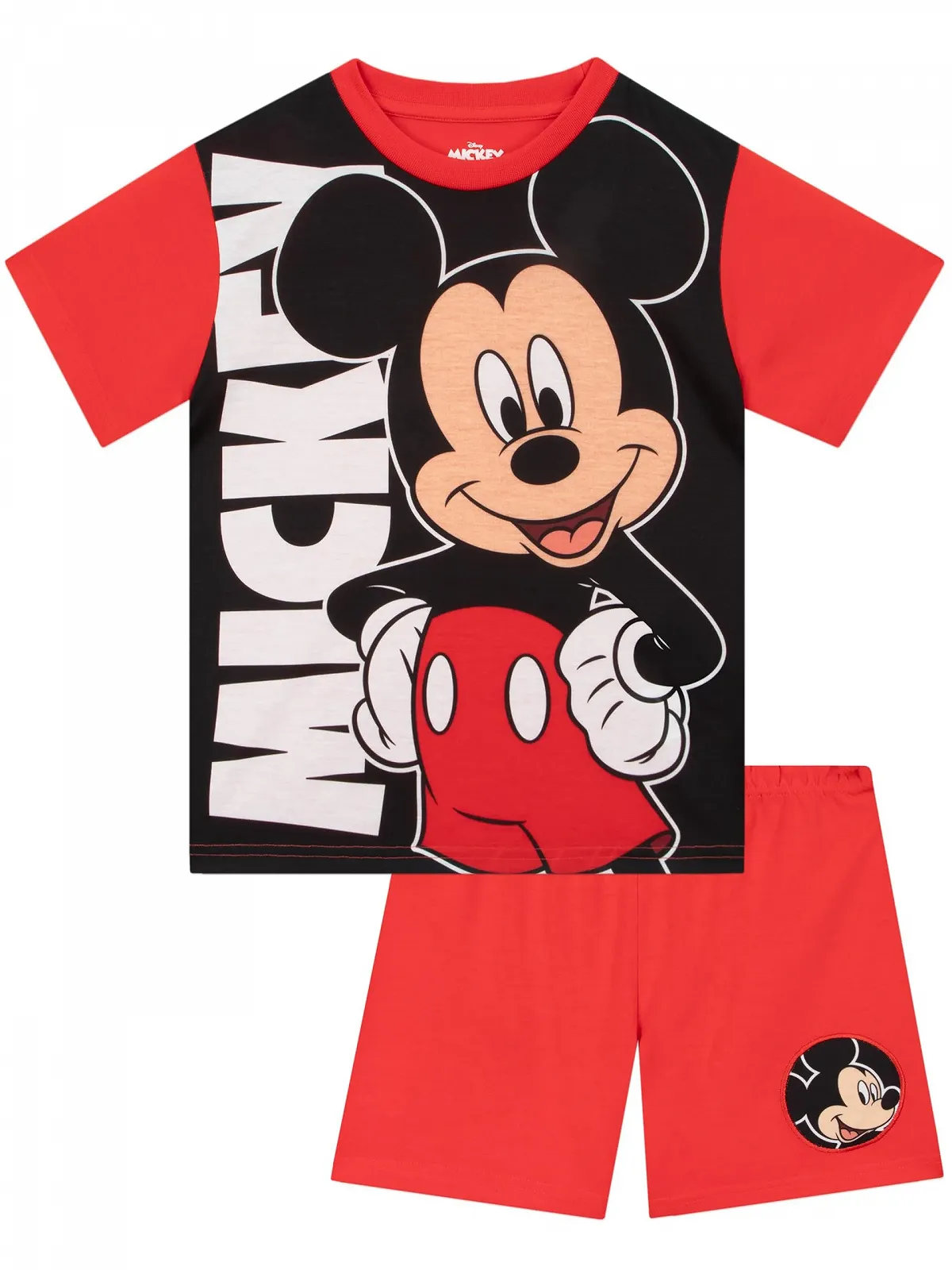 Піжама Disney Mickey Mouse для хлопчиків, коротка, фото №1 Піжама Disney Mickey Mouse для хлопчиків, коротка, фото №1