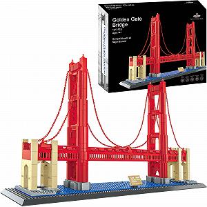 Набор блоков Apostrophe Games Golden Gate Bridge 1977 деталей - Фото 1