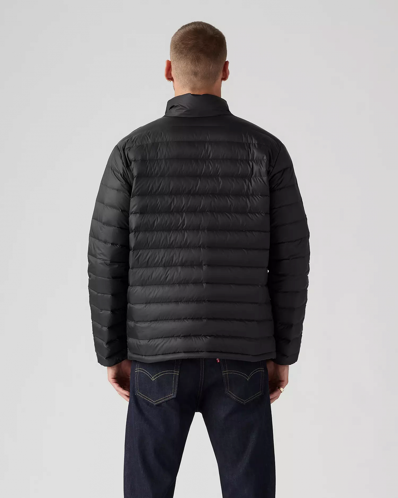 Чоловіча куртка Levis - Tobal Down Packable Jet Black - S, фото №2