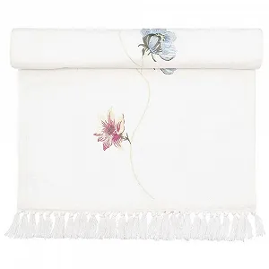 Купити Ранер для столу GreenGate Josefina Cotton 45 x 140 см Білий - Фото 1 Ранер для столу GreenGate Josefina Cotton 45 x 140 см Білий - Фото 1