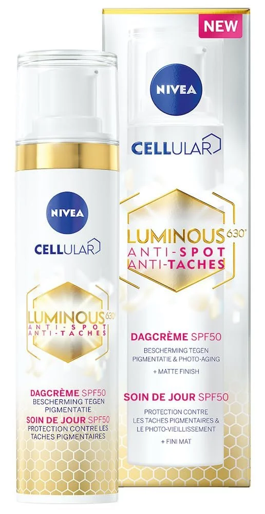 Денний крем NIVEA Cellular LUMINOUS630 Anti-Spot SPF 50 40 мл, фото №1 Денний крем NIVEA Cellular LUMINOUS630 Anti-Spot SPF 50 40 мл, фото №1