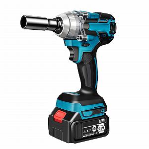 Аккумуляторная ударная дрель PUCMER Cordless Impact 18 В Крутящий момент 320 Н.м для завинчивания, сверления и ударного сверления без аккумулятора и зарядного устройства - Фото 1