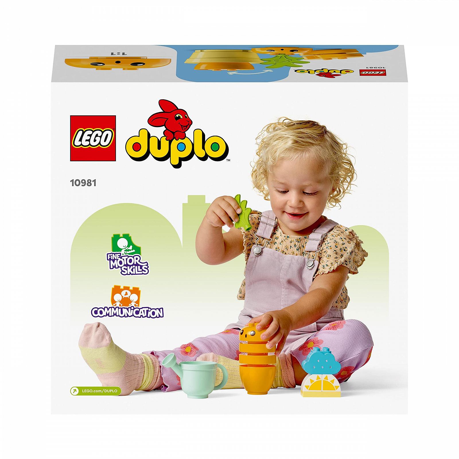 Конструктор LEGO Duplo My First Growing Carrot, іграшка для дітей від 1,5 років з 4 блоками овочів, фото №9