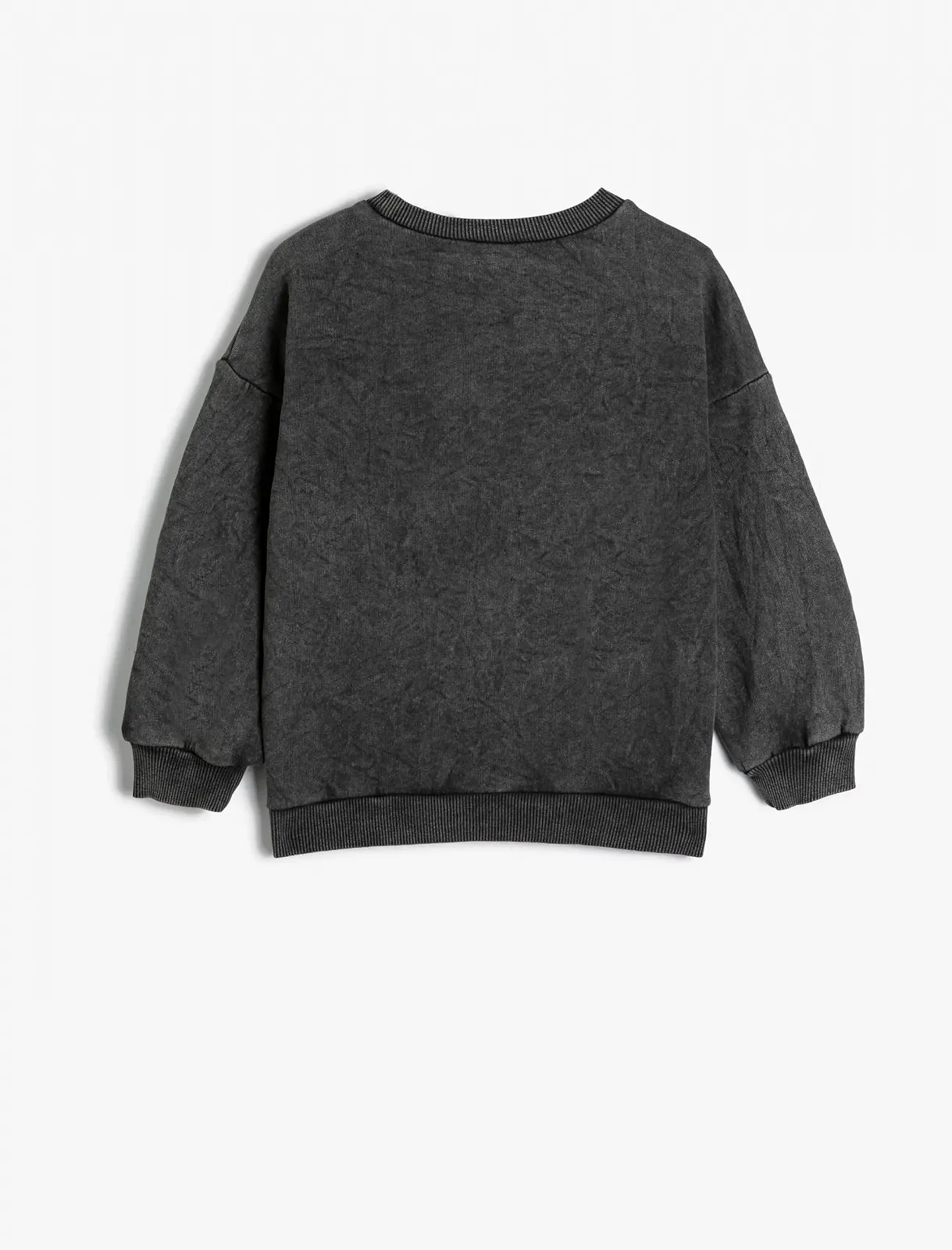 Світшот Kaplanl З довгими рукавами, круглий виріз, з начосом, фото №2