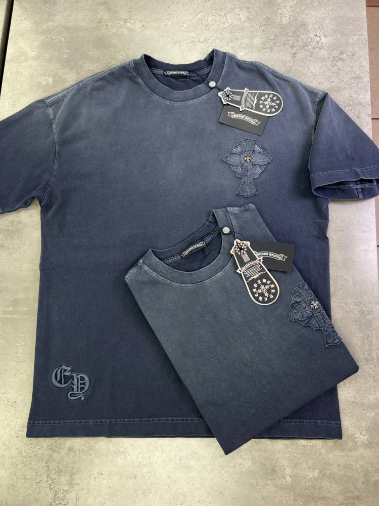 Футболка Chrome Hearts сіра f672, фото №2