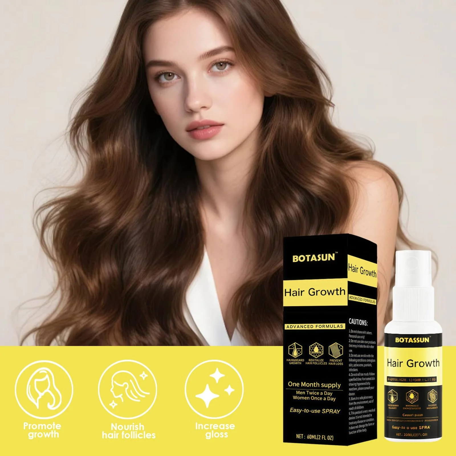 Засіб для догляду за волоссям 60 мл для оптично густішого вигляду, фото №5 Засіб для догляду за волоссям 60 мл для оптично густішого вигляду, фото №5