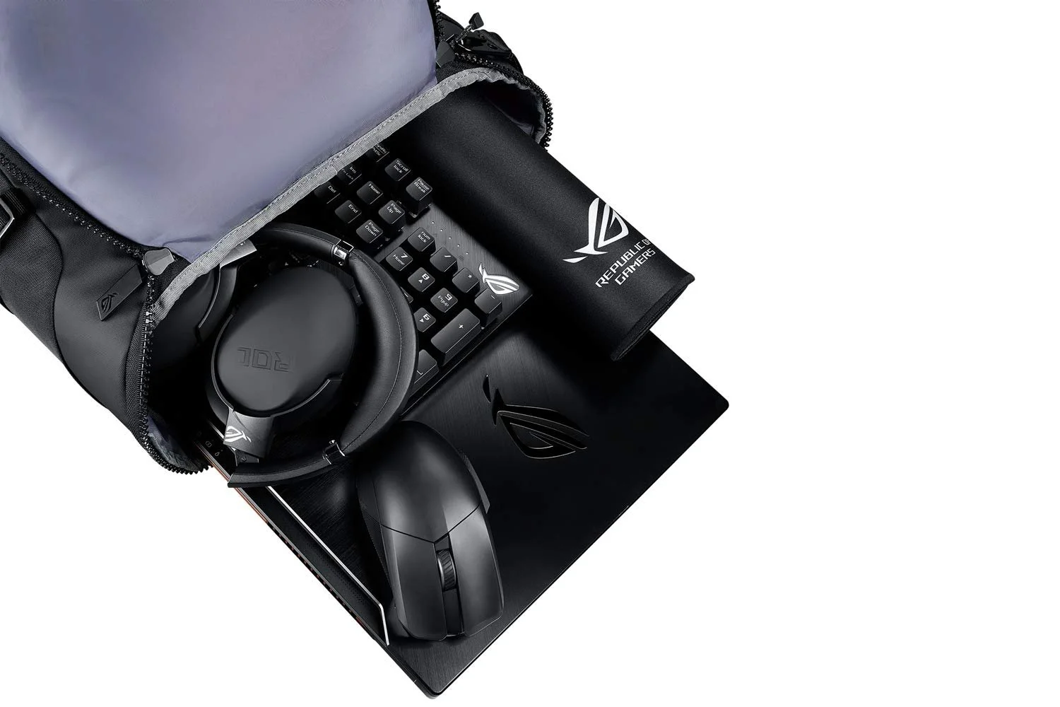 Рюкзак игровой Asus ROG Ranger BP2701 17 дюймов 22 л, фото №6 Рюкзак игровой Asus ROG Ranger BP2701 17 дюймов 22 л, фото №6