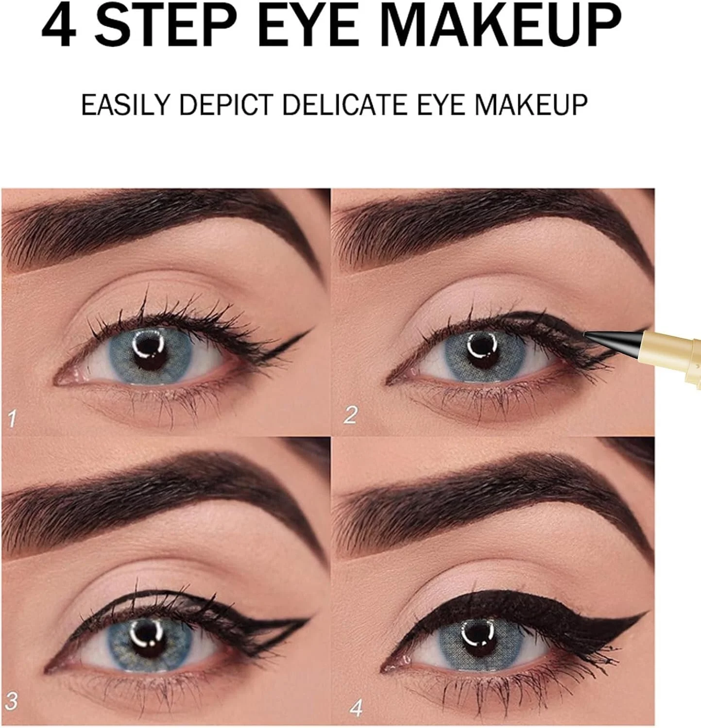 Гелевый Карандаш Ayky Long Wear, Natural Black, Водостойкий, фото №2 Гелевый Карандаш Ayky Long Wear, Natural Black, Водостойкий, фото №2