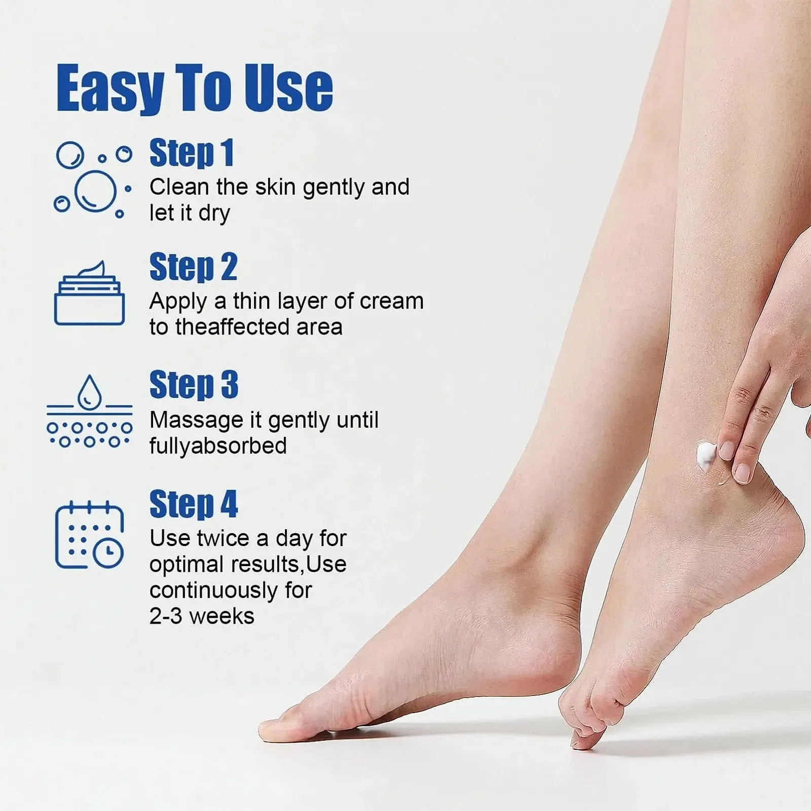 Крем для ног High Urea 60% от трещин и мозолей с 2% формулой для рук и тела 150 мл, фото №6