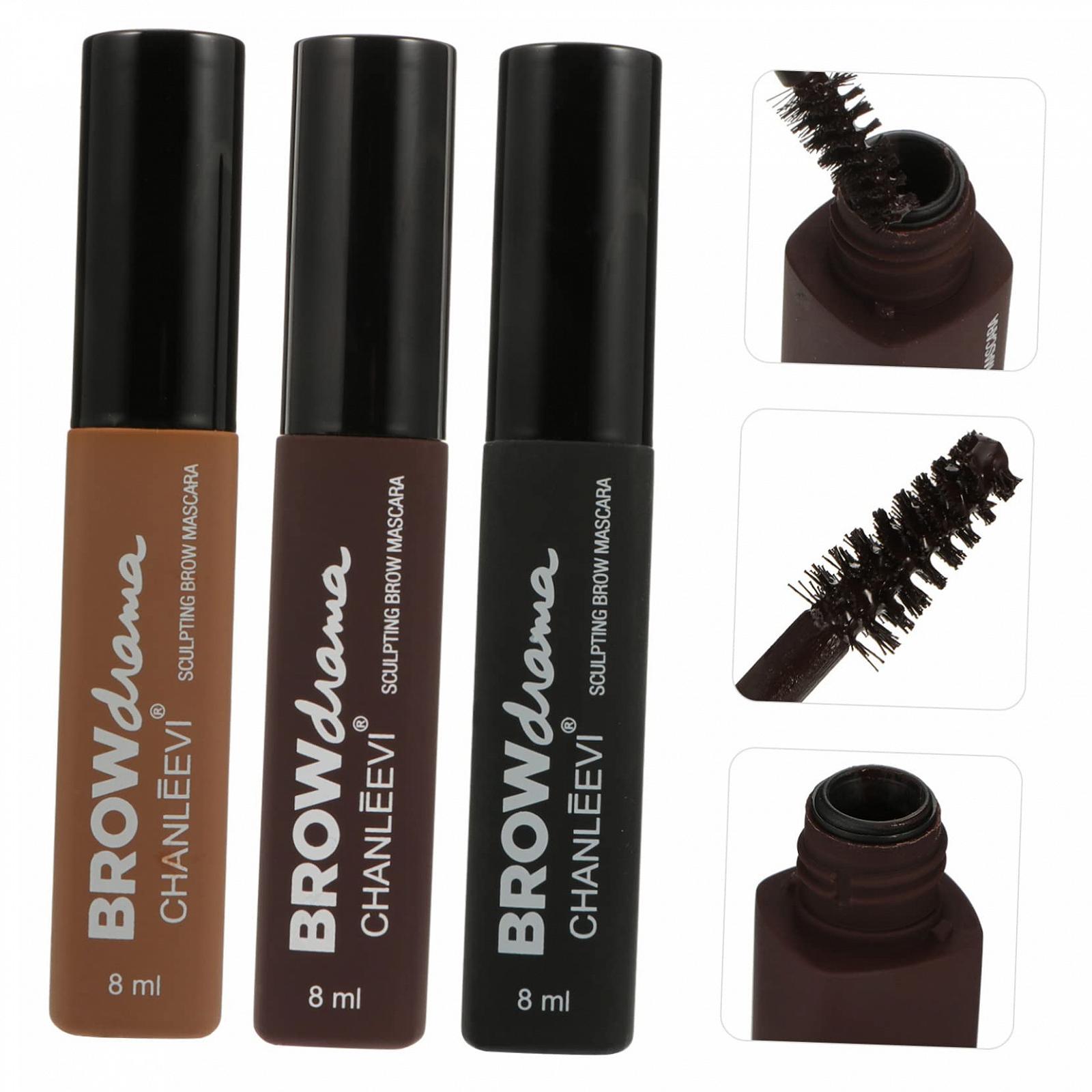 Крем-гель для бровей LALAFINA 9 трёхцветный, фото №4 Крем-гель для бровей LALAFINA 9 трёхцветный, фото №4