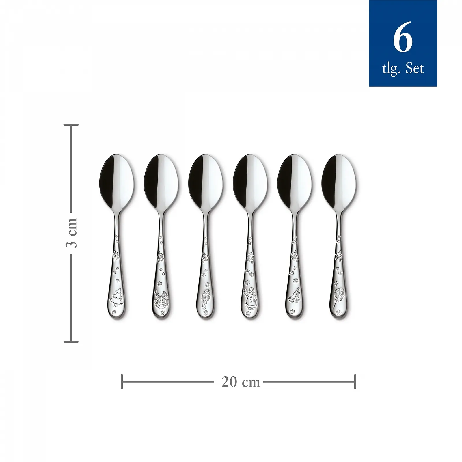 Ложка для кави Villeroy & Boch Toy's Delight Набір 6 штук, фото №4