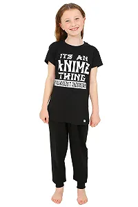 Пижама ThePyjamaFactory для девочки черный черный Medium цена на synthetic.ua - Фото 1 Пижама ThePyjamaFactory для девочки черный черный Medium synthetic.ua - Фото 1