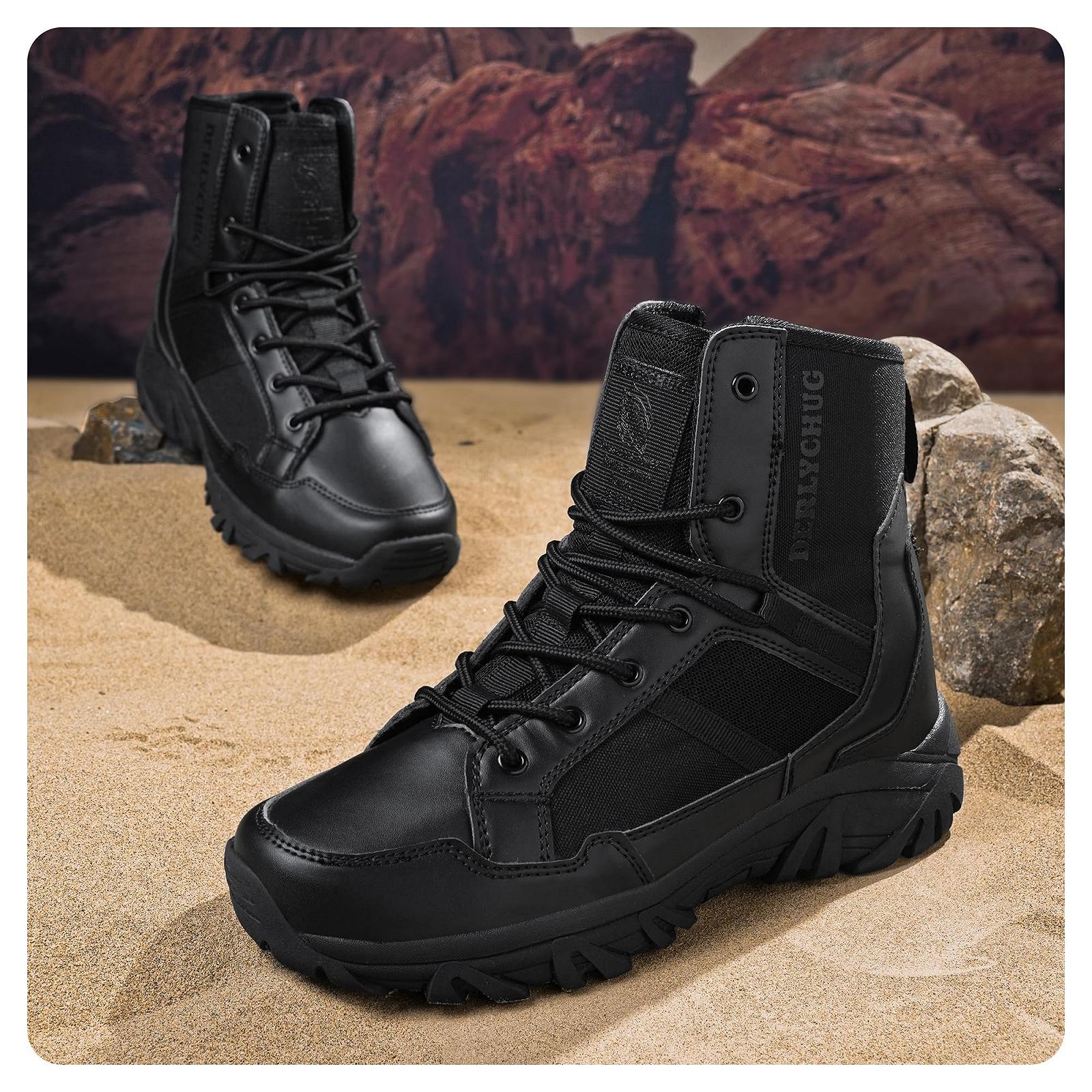 Мужские ботинки на молнии Derlychug, фото №6