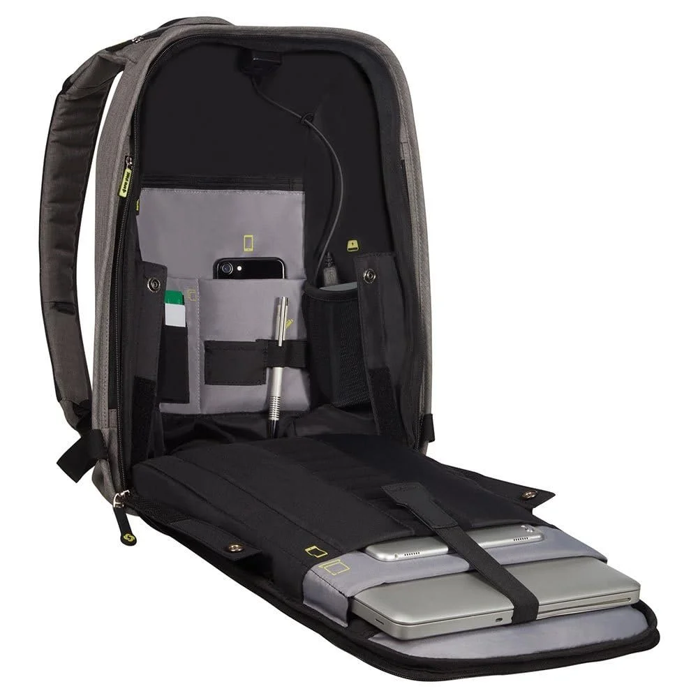 Рюкзак для ноутбука Samsonite Securipak 15.6 дюймов 44 см 17 л Cool Grey, фото №7