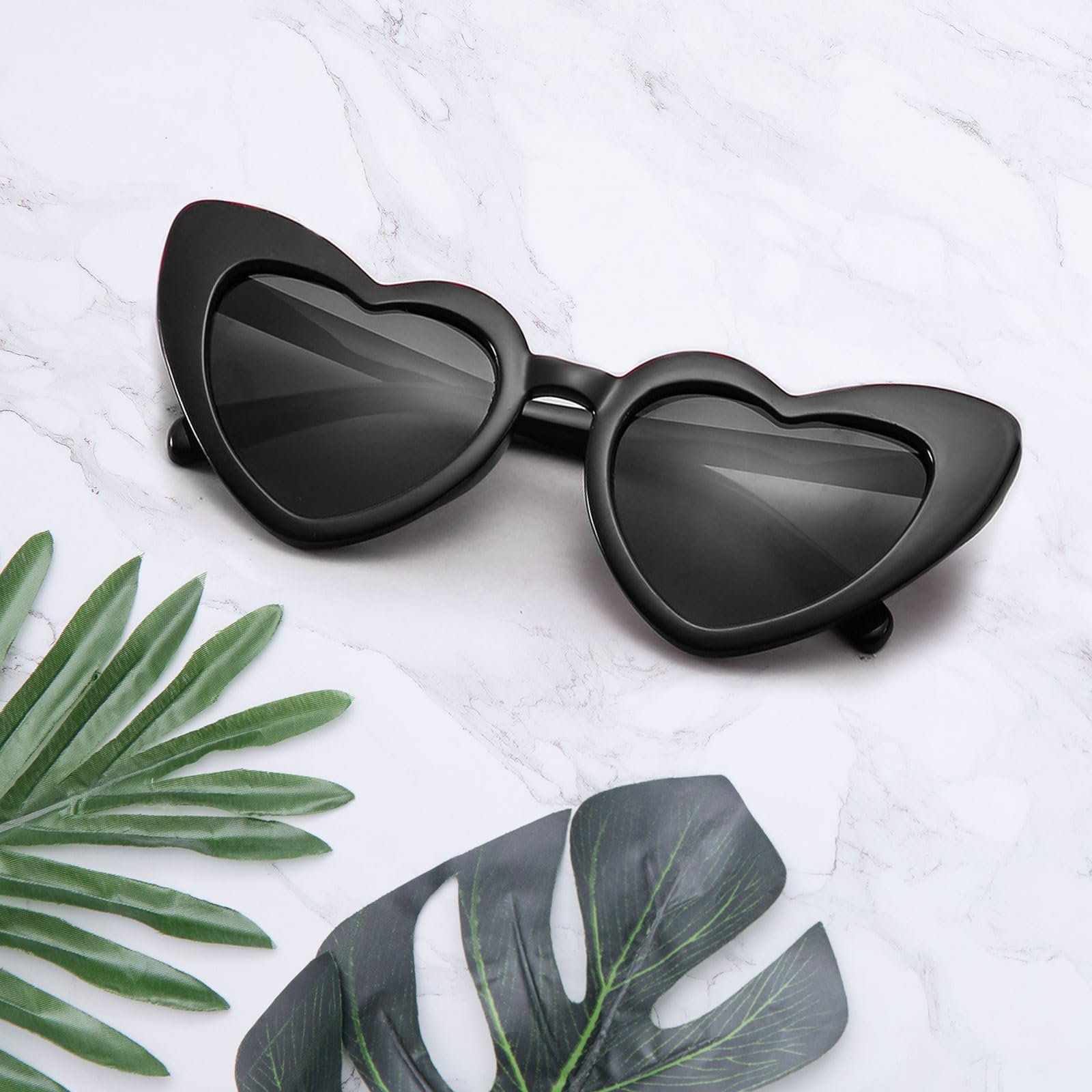Сонцезахисні окуляри у формі серця SKHAOVS 5 шт, фото №3