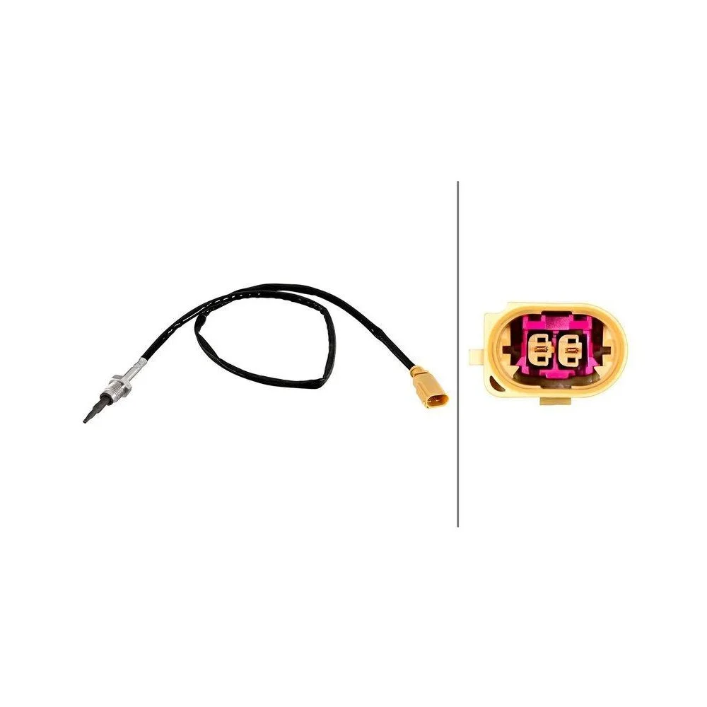 Датчик температуры отработавших газов HELLA 6PT 358 226-301 для AUDI MAN SEAT SKODA VW, фото №1