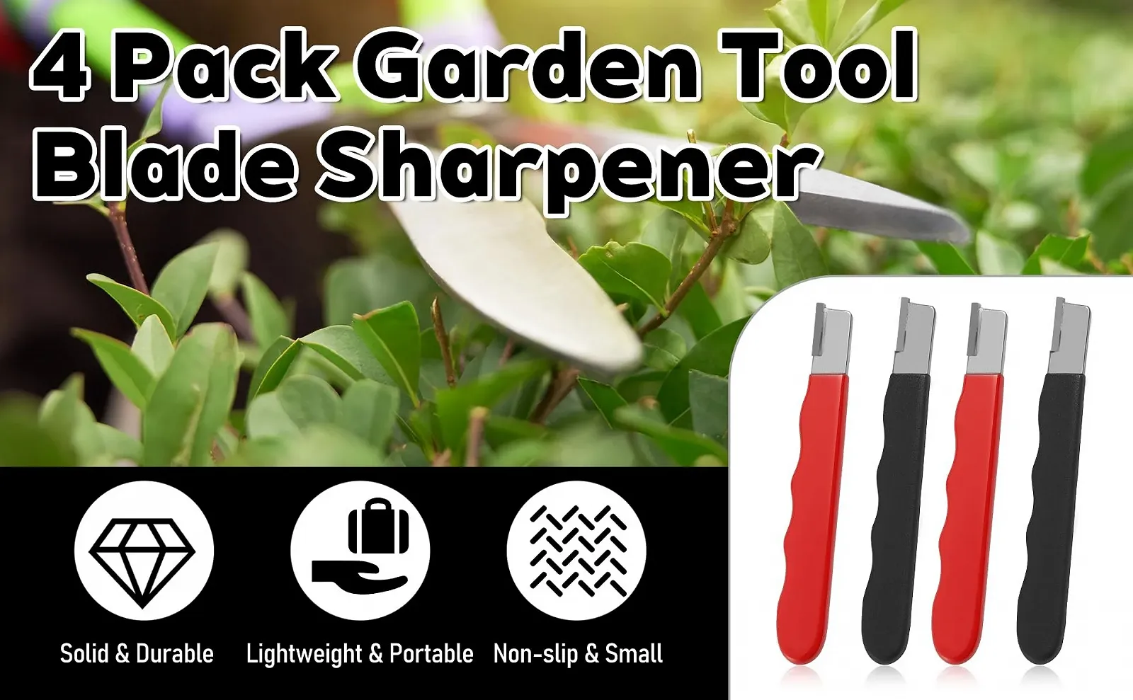 Набір точилок для ножів 4 шт. Mini Алмазний точильний камінь 12.5 см, фото №9 Набір точилок для ножів 4 шт. Mini Алмазний точильний камінь 12.5 см, фото №9