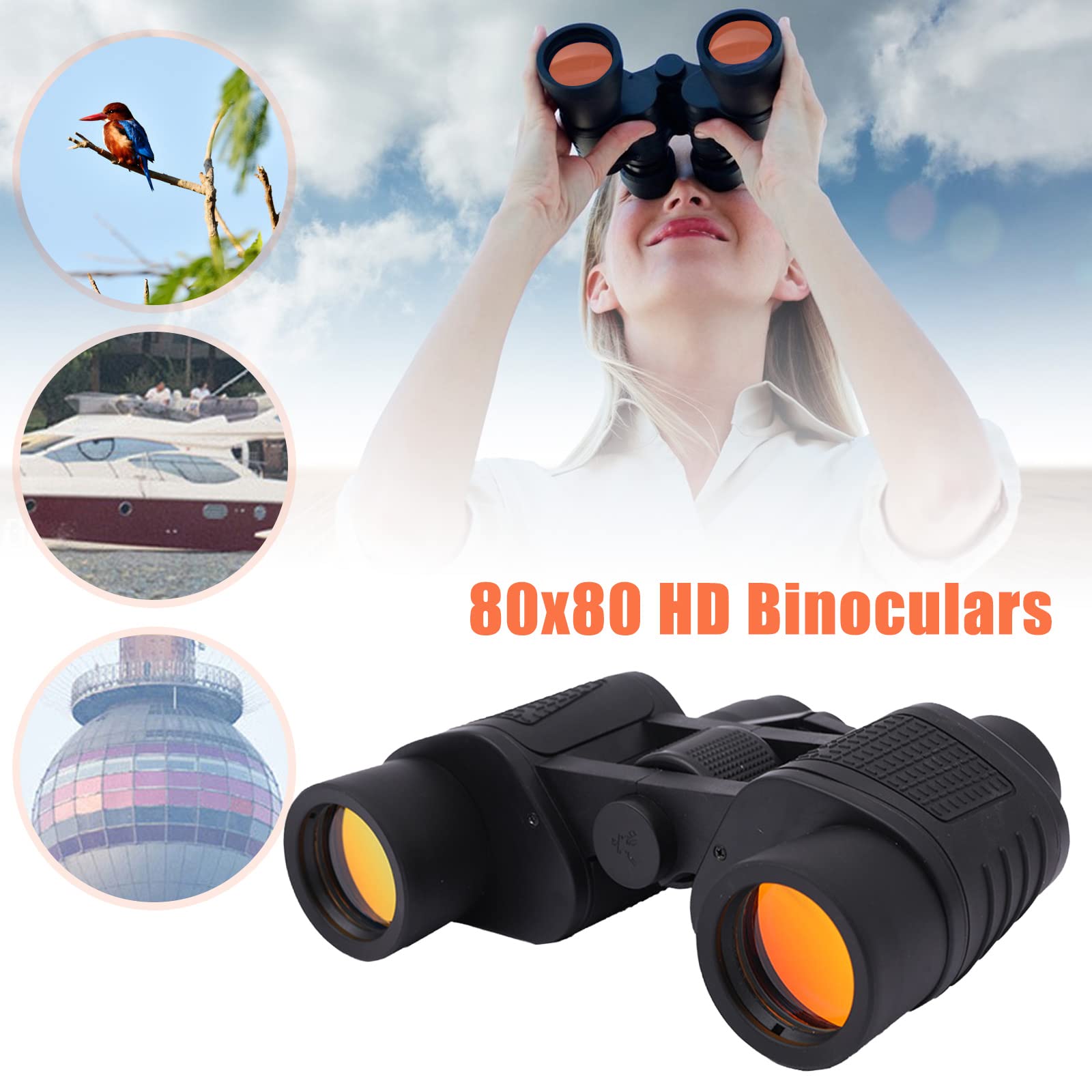 Бінокль kyaoayo HD Compact 80 x 80, фото №6