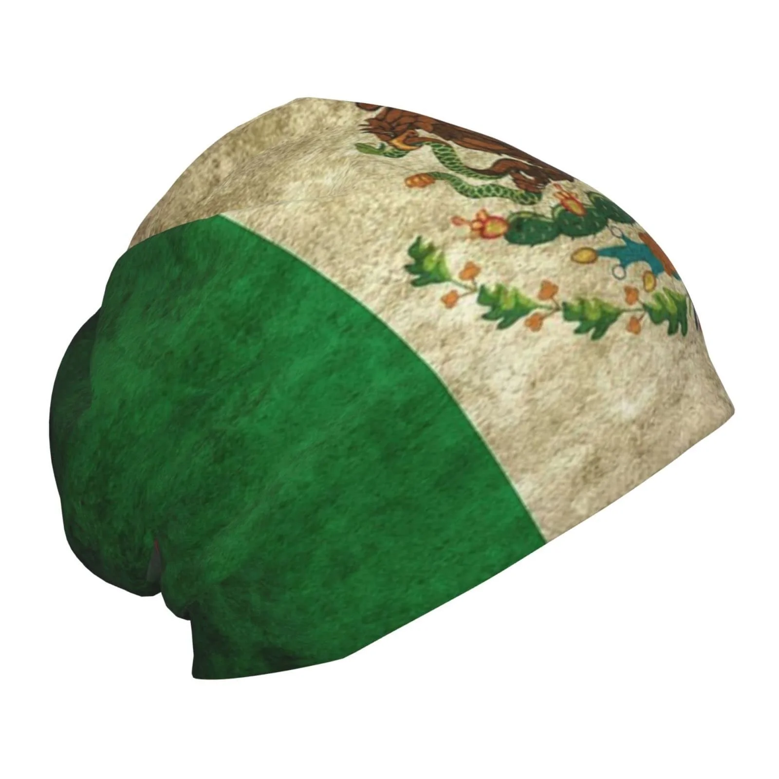 Шапка LOUJIN Retro Mexico Holy Flag Slouchy для хлопчиків і дівчаток, в'язана, one size, фото №3