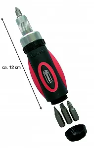 Міні-викрутка тріскачкова Connex COXB364041 4 в 1 synthetic.ua - Фото 1