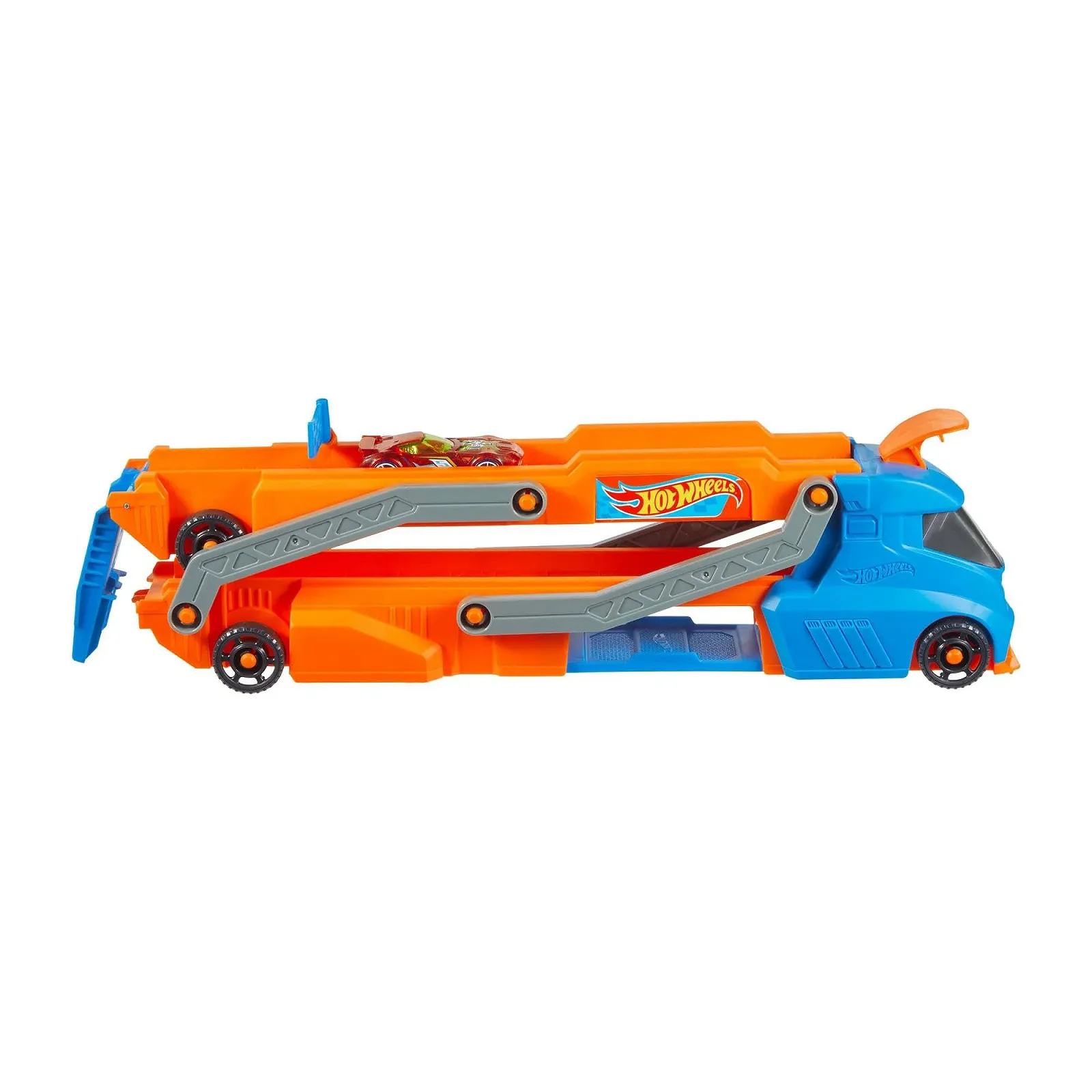 Автотрек Hot Wheels 1:64 - 30" Гоночна траса зі стартером - вміщує до 9 машинок масштабу 1:64, фото №3 Автотрек Hot Wheels 1:64 - 30" Гоночна траса зі стартером - вміщує до 9 машинок масштабу 1:64, фото №3