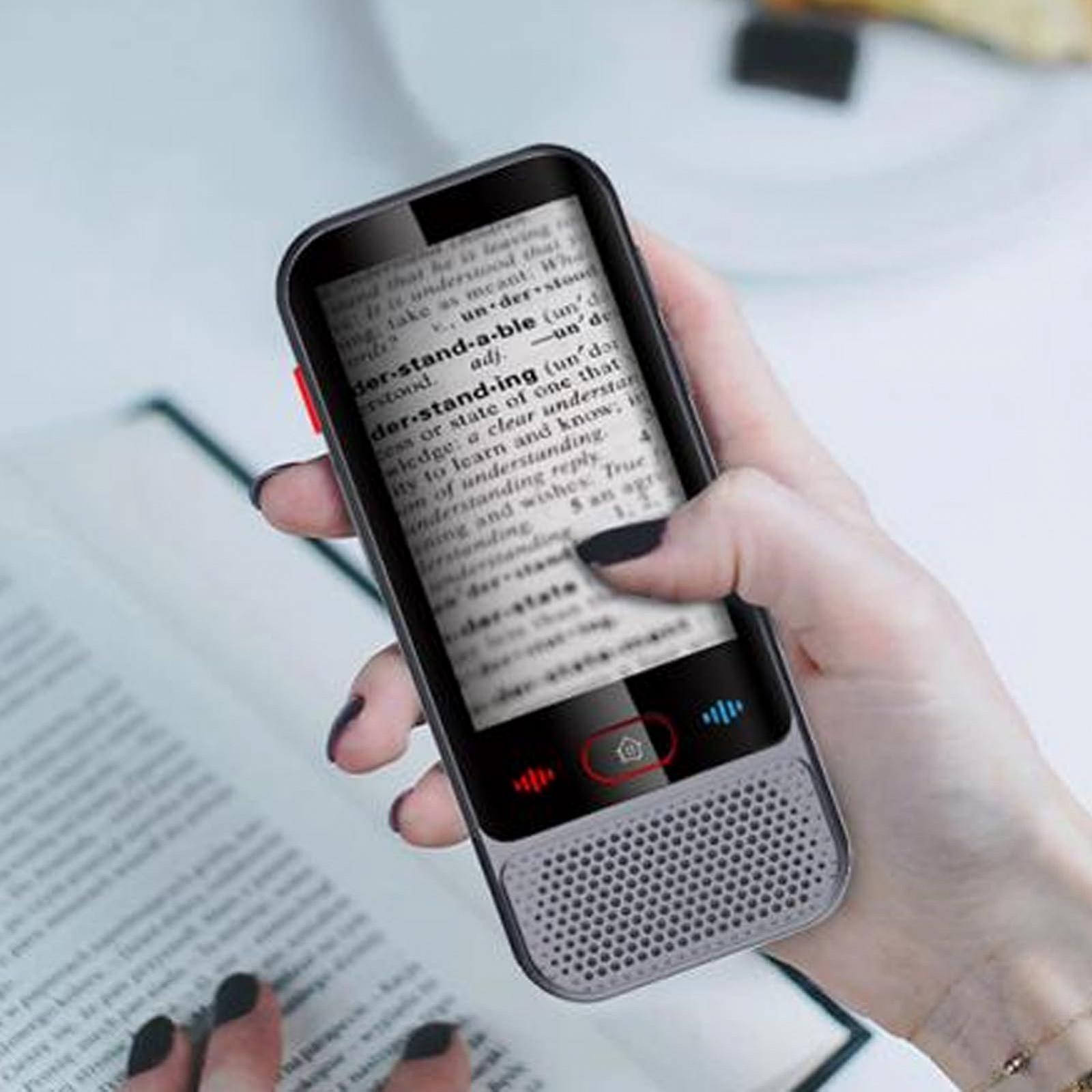Пристрій для усного перекладу AI Інтелектуальний із сенсорним екраном і функцією шумозаглушення, 139 мов, фото №4