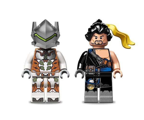 Конструктор LEGO Overwatch Хензо против Гэндзи 75971, фото №4