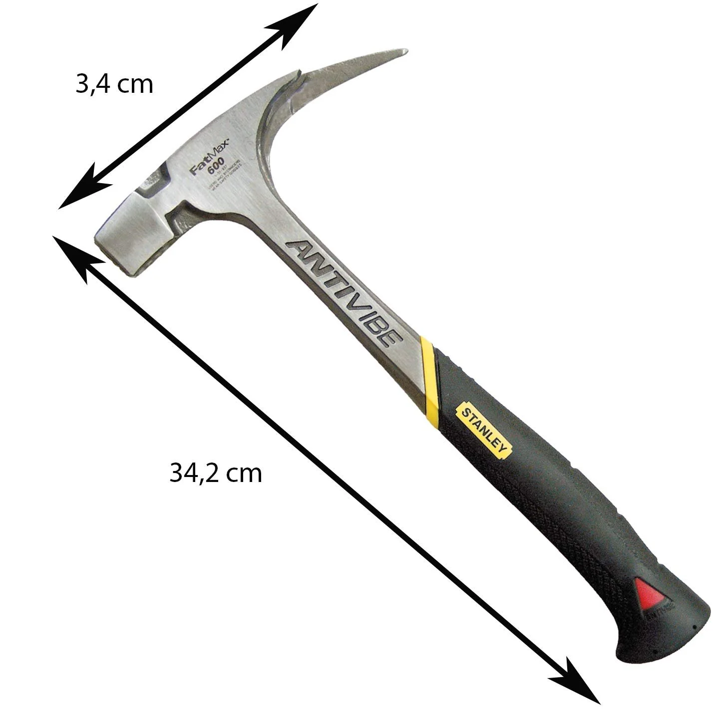 Молоток кровельщика Stanley FatMax Antivibe 1-51-937 600 г 340 мм магнитный держатель цвяхов, фото №4