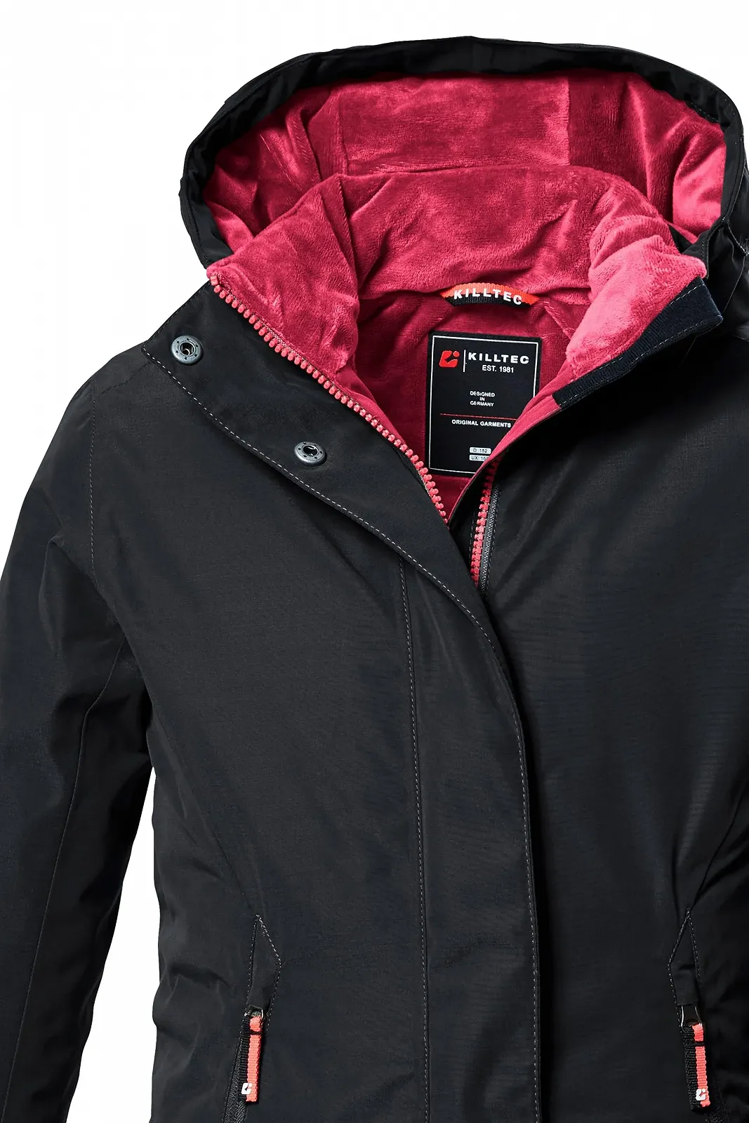 Функциональная куртка с капюшоном Killtec Kow 360 Grls Prk для девочки, фото №4