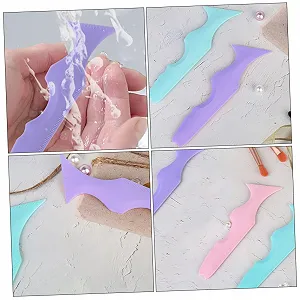 Трафарети для очей Силіконові DOITOOL для краси, тіней, підводки, багатофункціональні synthetic.ua - Фото 1