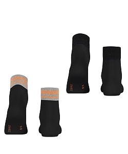 Носки ESPRIT Retro Glitter, дышащие, из органического хлопка, с узором, 2 пары synthetic.ua - Фото 1