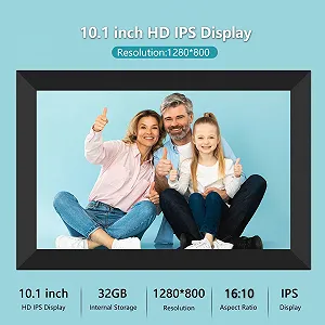 Цифровая фоторамка Dxmart 10.1 Inch 32 GB 1280 x 800 IPS WiFi Frameo synthetic.ua - Фото 1