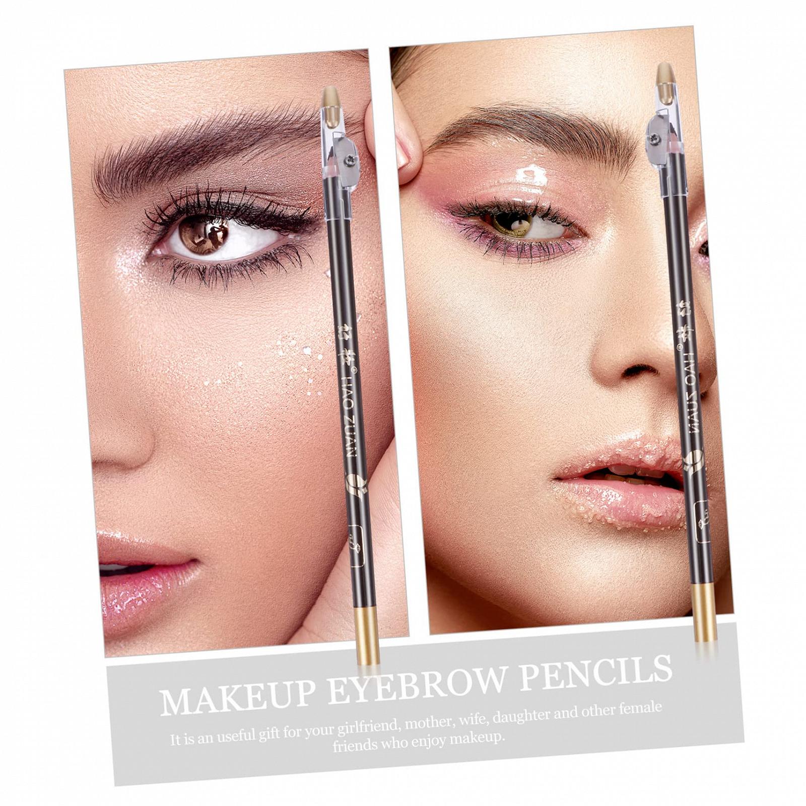 Інструмент Mikinona 8St Bleistiftspitzer чорні олівці для природних брів, фото №3