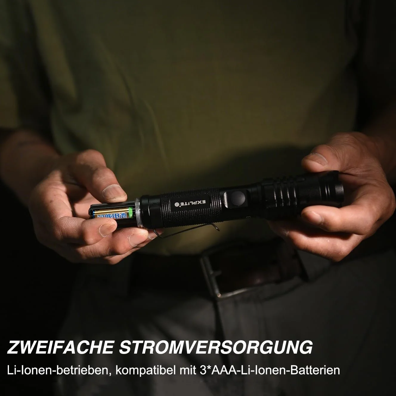 Ліхтар LED Акумуляторний, Надзвичайно Яскравий Магнітний USB C, Дифузор і Магнітний Затискач, З можливістю зміни масштабу та Водонепроникний, Акумуляторні Ліхтарі, для Кемпінгу, Виживання, Відкритого повітря, фото №4