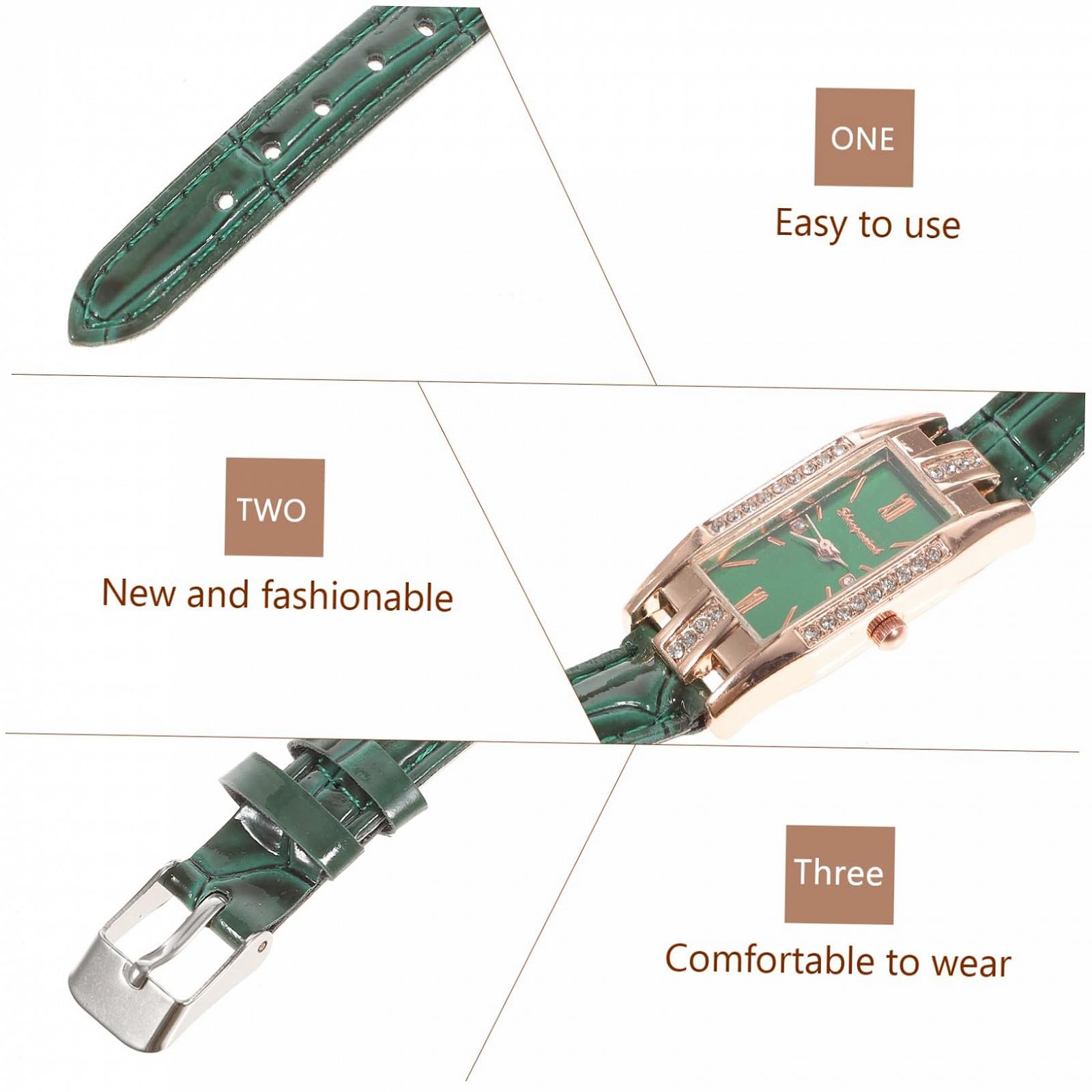 Цифровий наручний годинник Healvian Кварцовий годинник з римськими цифрами, фото №5