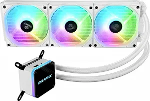 Система рідинного охолодження Enermax Liqmax III 360 ARGB White (ELC-LMT360-W-ARGB) - Фото 1