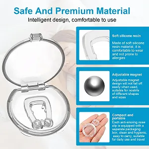 Набір з 8 носових розширювачів проти хропіння, багаторазовий стопер synthetic.ua - Фото 1